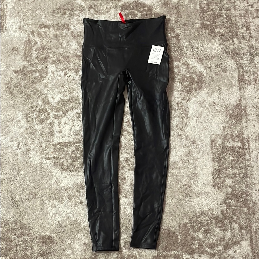 SPANX Black High-Waisted Leggings